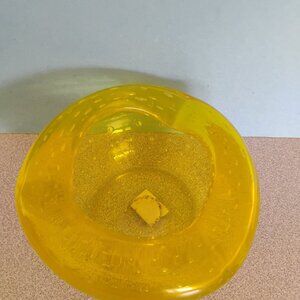Kreiss Yellow Controlled Bubble MCM Ashtray